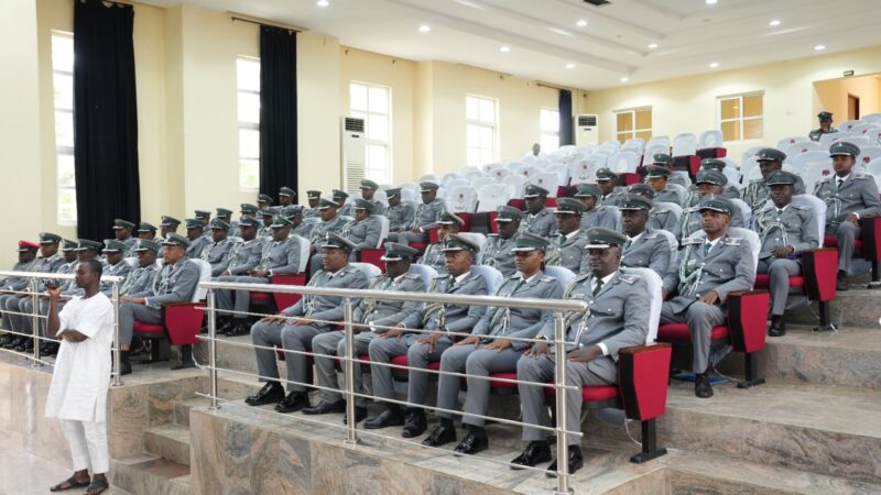 Equip Yourselves with Knowledge to Safeguard Our Borders, CGC Adeniyi Urges Customs Trainees