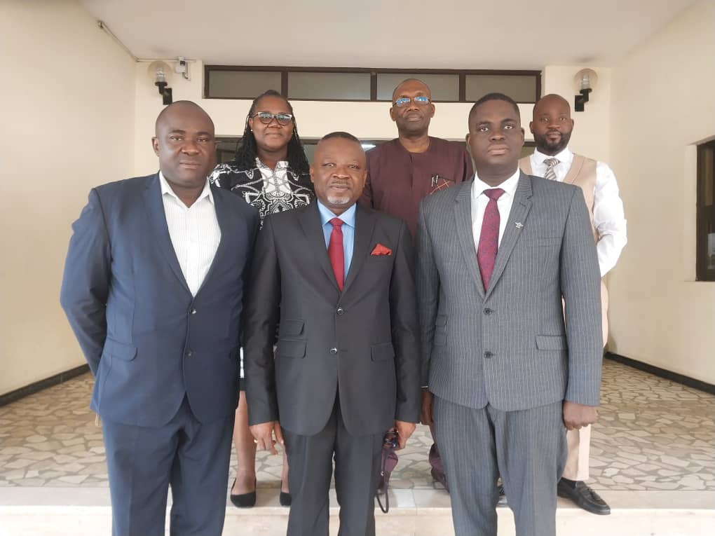 Africa World Airlines Officials Visit Ghana High Commissioner in Nigeria