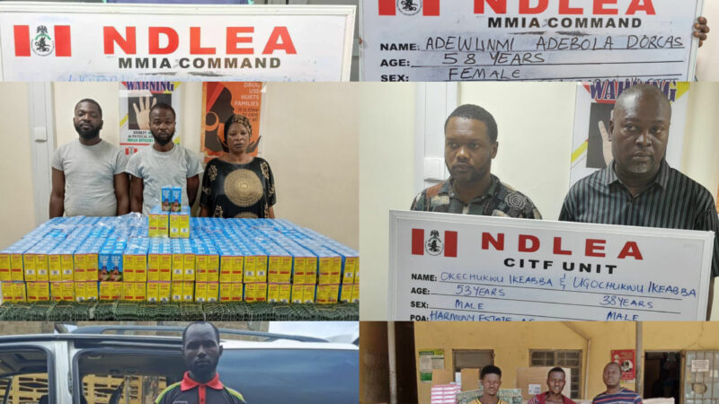 NDLEA Busts UK-Bound Opioids, Cocaine Smuggling Ring at Lagos Airport