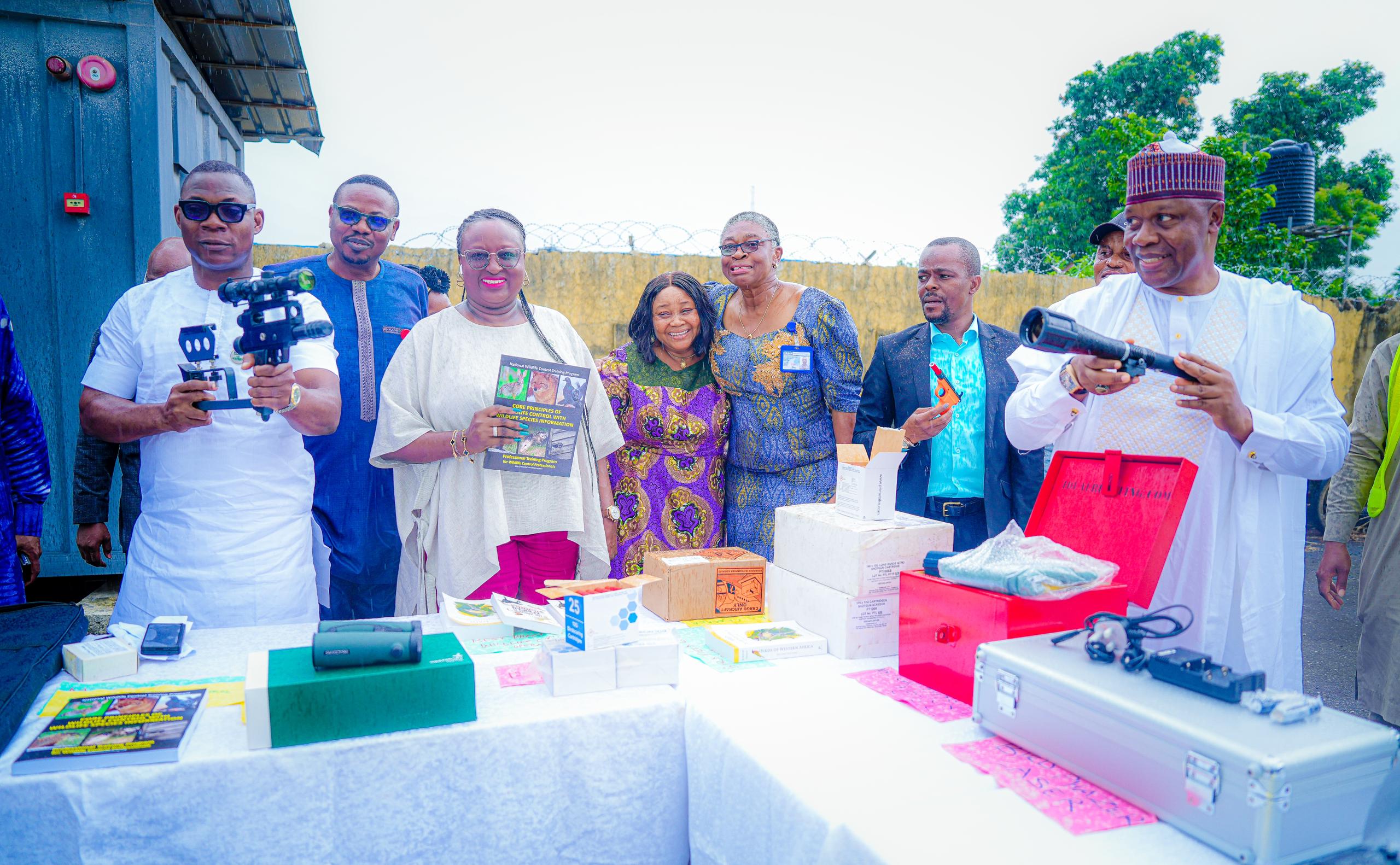 FAAN Commissions ICAO Wildlife Hazard Control Equipment to Tackle Bird Strikes