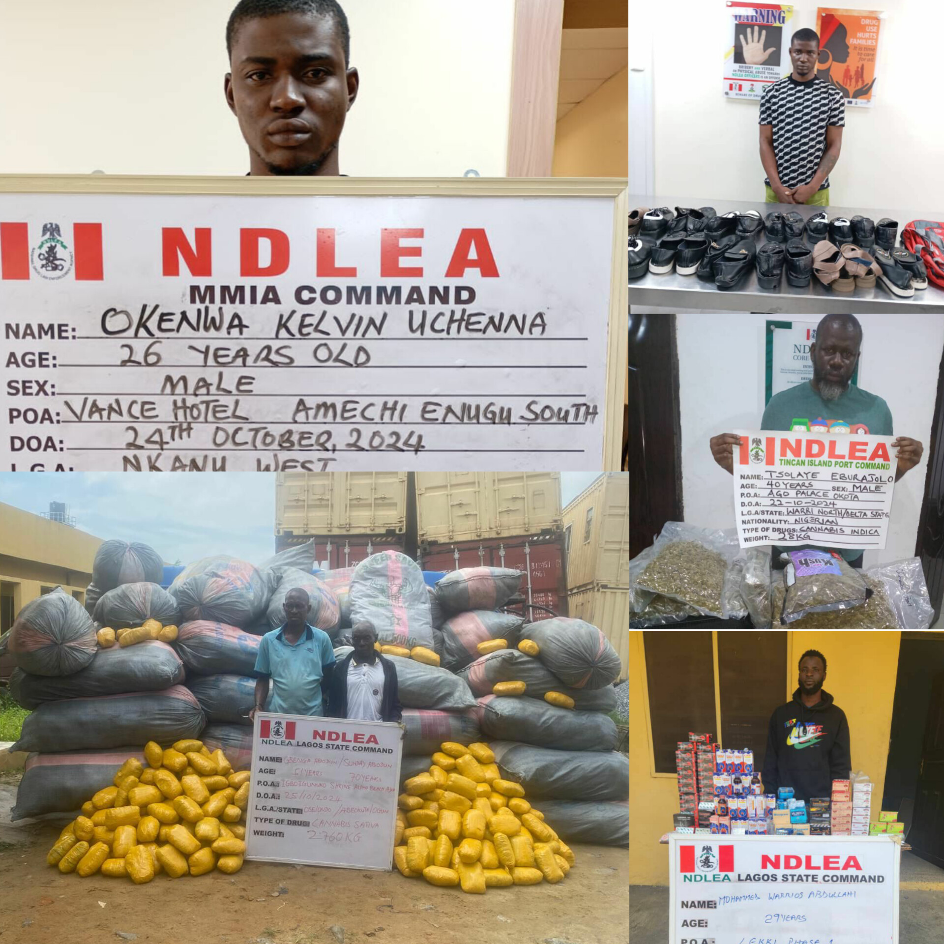 NDLEA Foils Multi-Billion Naira Drug Trafficking Scheme Bound for US, Europe