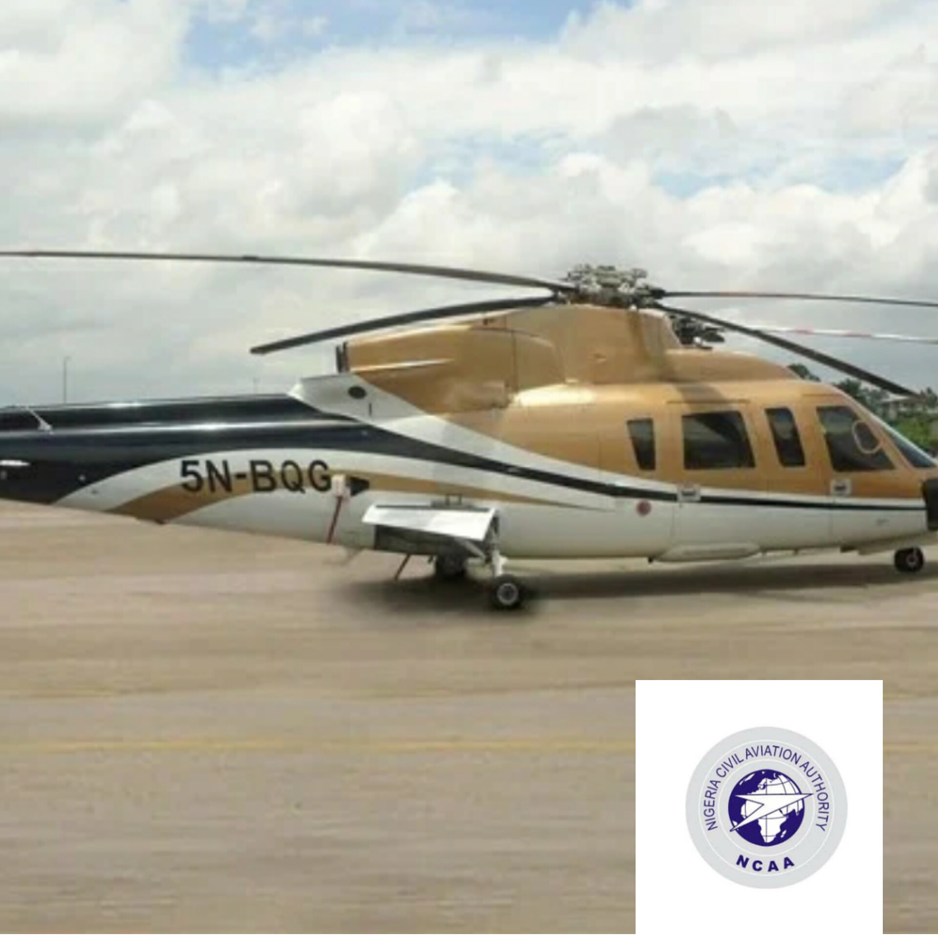 NCAA Clarifies Airworthiness, Registration Status of Crashed Helicopter