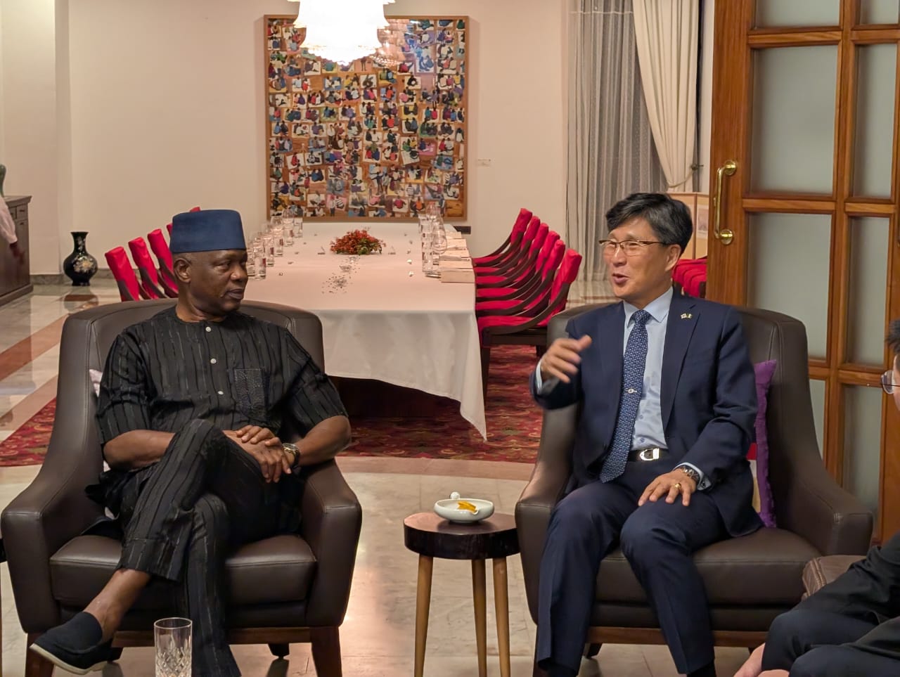 Korean Embassy Hosts Dinner in Honour of Nigeria’s Customs Chief, Strengthens Bilateral Ties