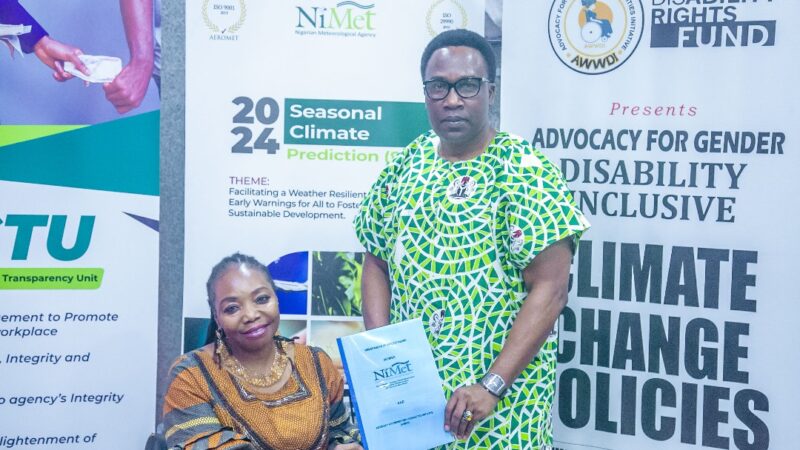 NiMet, AWWDI Forge Partnership to Enhance Weather, Climate Info Accessibility for Disabled Community