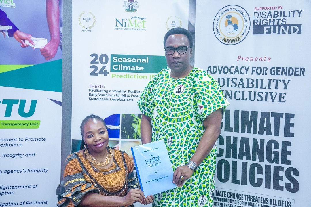 NiMet, AWWDI Forge Partnership to Enhance Weather, Climate Info Accessibility for Disabled Community