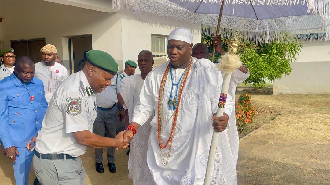 Ooni of Ife Lauds Achievements of FCT Customs Command