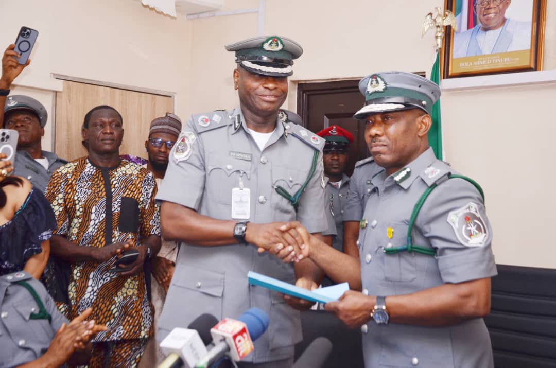 Comptroller Onyeka Takes Charge as New Customs Area Controller at Tincan Island Port Command