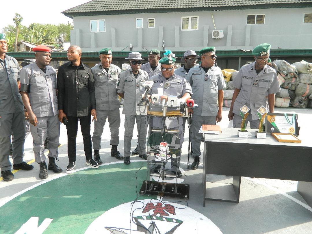 Oyo/Osun Customs Command Reports N72.57 Billion in Revenue for 2024, Records Anti-Smuggling Successes