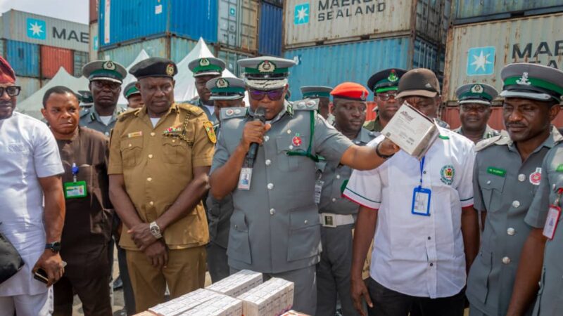 Onne Customs Command Surpasses 2024 Revenue Target, Breaks Record in Anti-Smuggling Operations