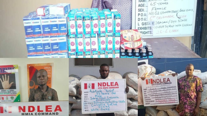 NDLEA Arrests Engineer Over Illicit Drug Consignments Hidden in Pressure Machines