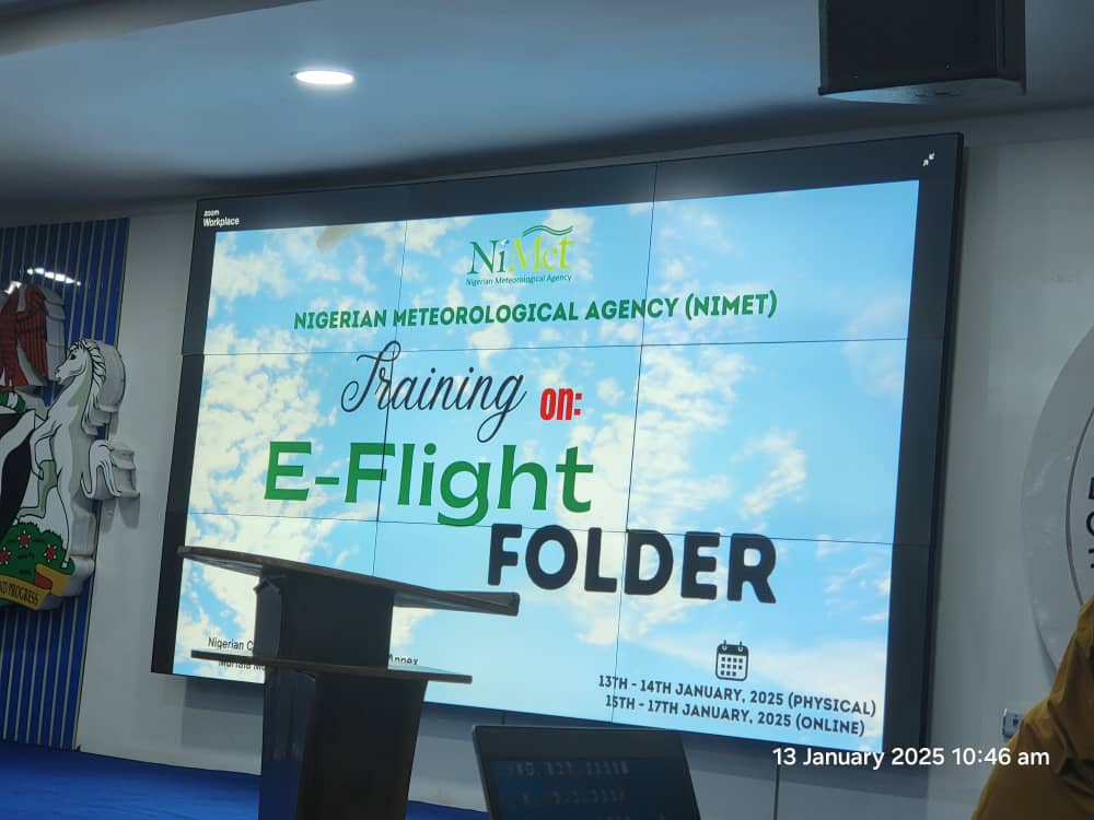 NiMet Enhances Aviation Operations with E-Flight Folder Training for Airlines