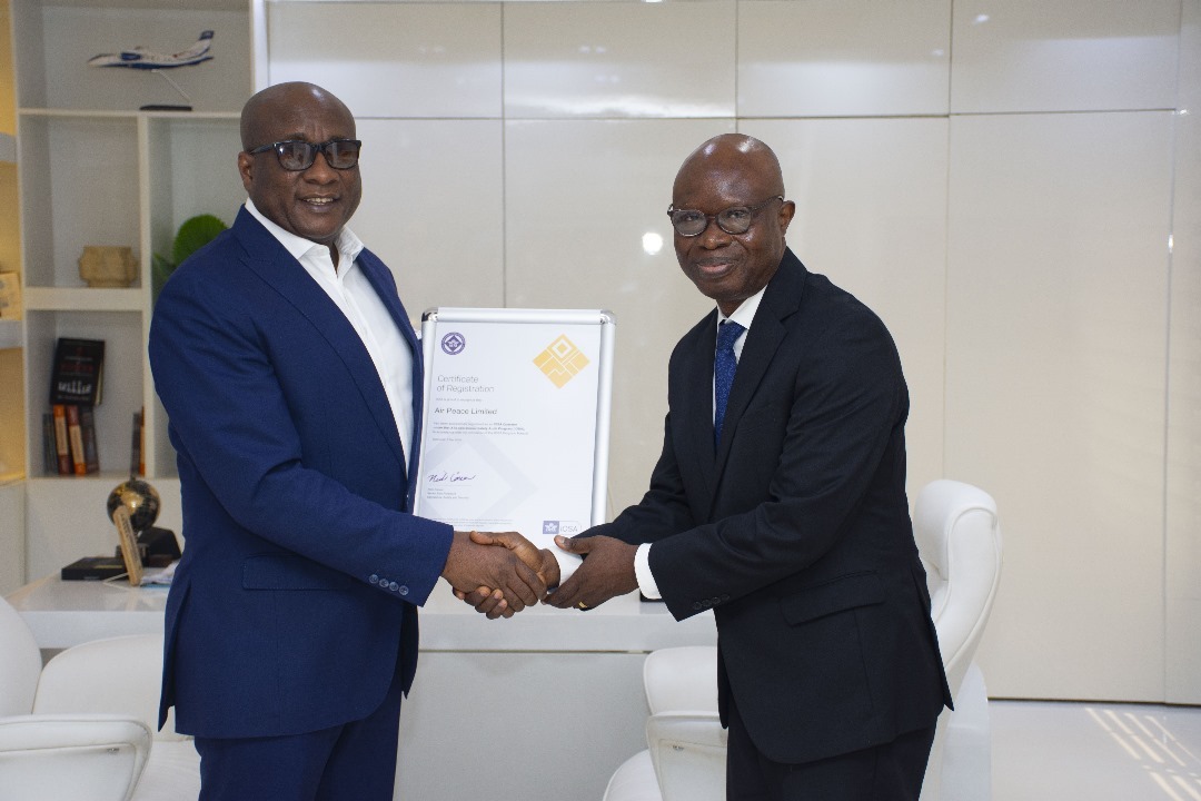 Air Peace Earns Global Recognition for Safety Standards, Matches British Airways, KLM, Delta