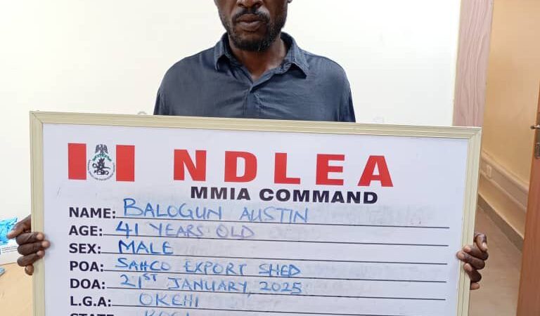 NDLEA Intercepts UK-Bound Drugs Concealed in Duvet at Lagos Airport, Arrests Suspects