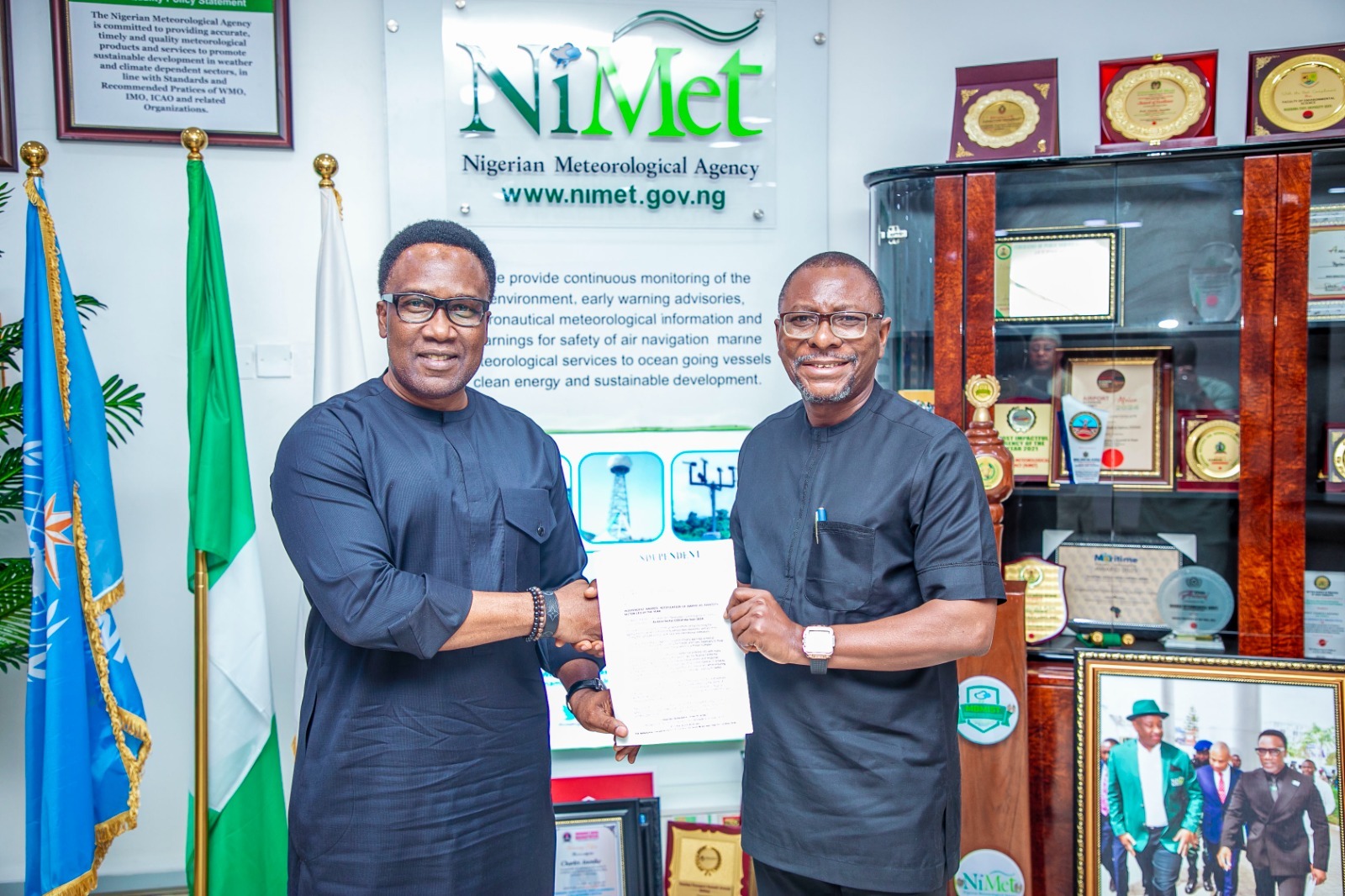 NiMet Boss Named ‘Independent Newspaper’s Aviation Sector CEO of the Year 2024’