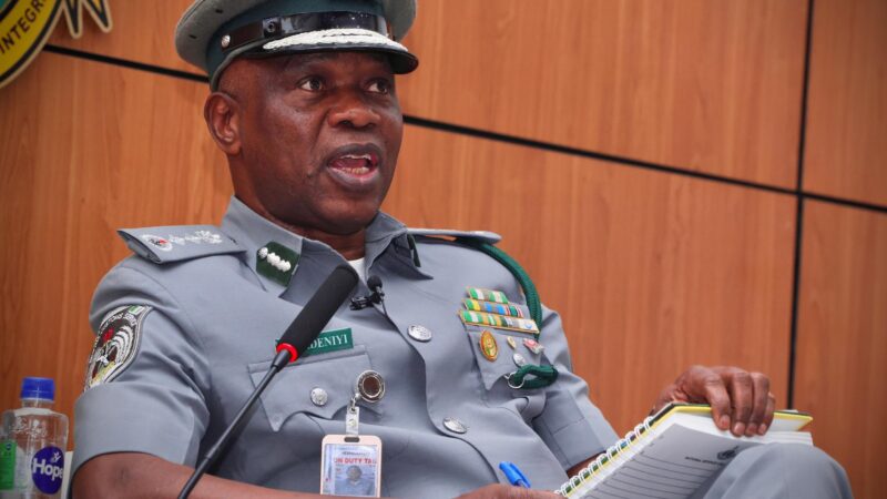 CGC Adeniyi Calls for Enhanced Synergy Among Security Agencies to Bolster Anti-Smuggling Efforts