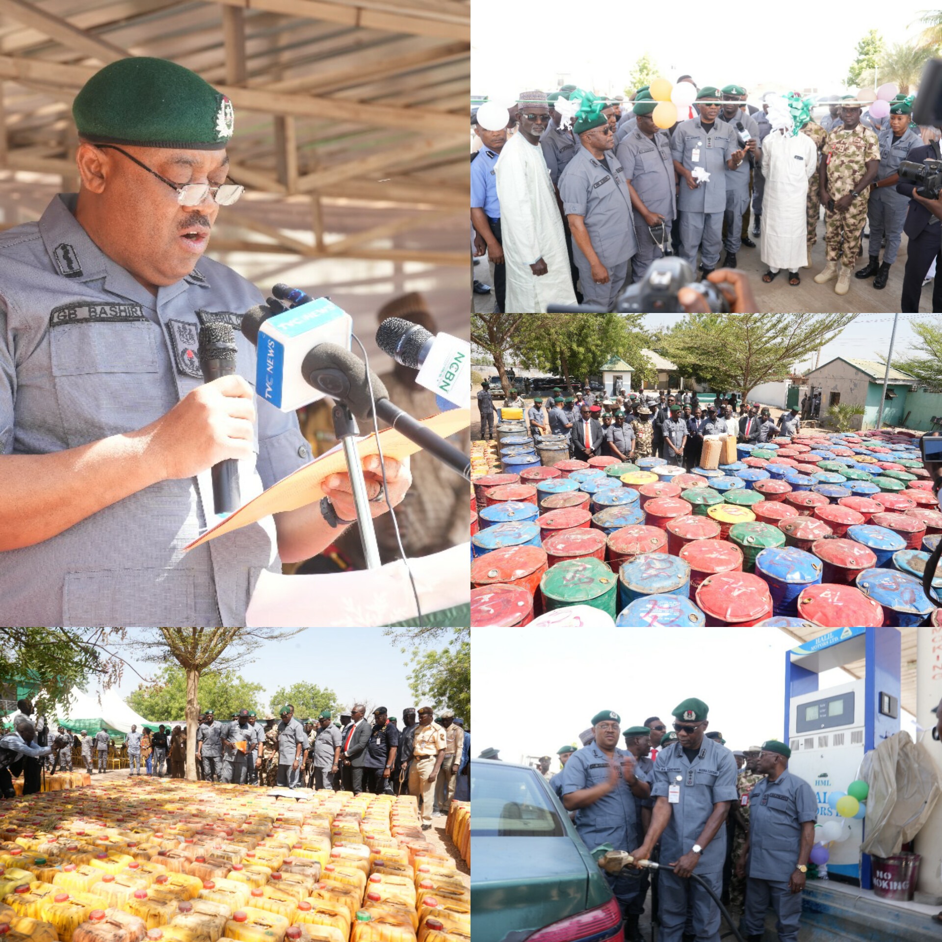 Nigeria Customs Clamps Down on Fuel Smugglers, Seizes 199,495 Litres in Adamawa