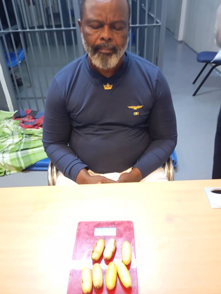 NDLEA Arrests Businessman with 81 Wraps of Cocaine in Stomach, Undergoes Surgery to Expel Drugs