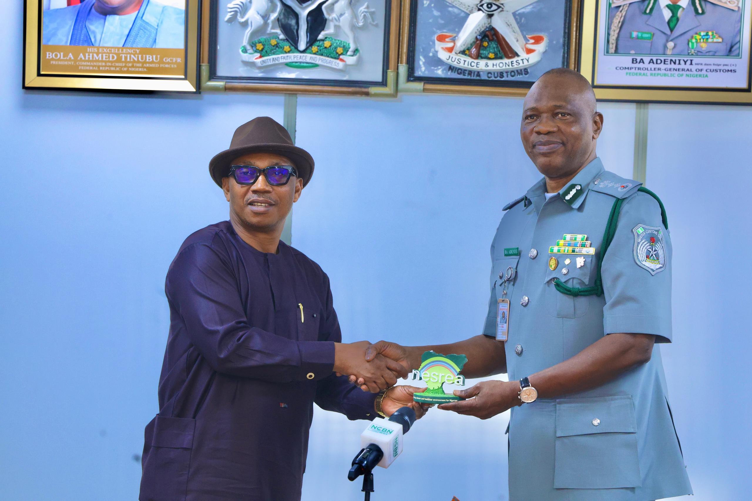 Customs, NESREA Strengthen Synergy for Environmental Protection and Trade Efficiency