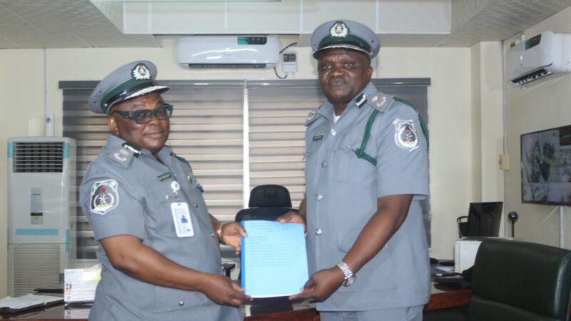 Comptroller Benedict Oramalugo Assumes Duty as New Customs Area Controller of Seme Command