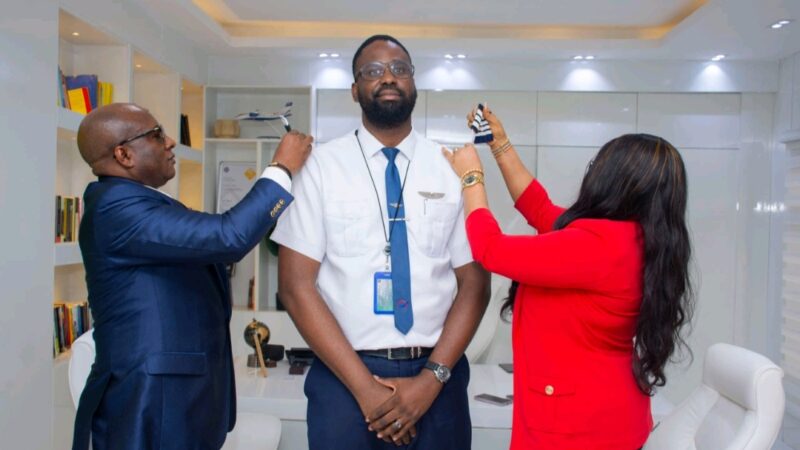 Air Peace Elevates Chibuzo Mbanefo to Captain on Boeing 777 Fleet