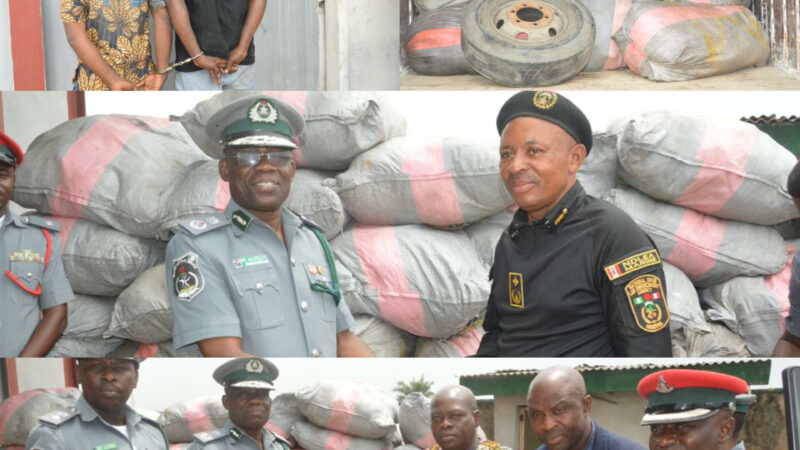 Customs Hands Over Nearly 5,000 Loaves of Cannabis Sativa, Codeine Bottles to NDLEA, NAFDAC