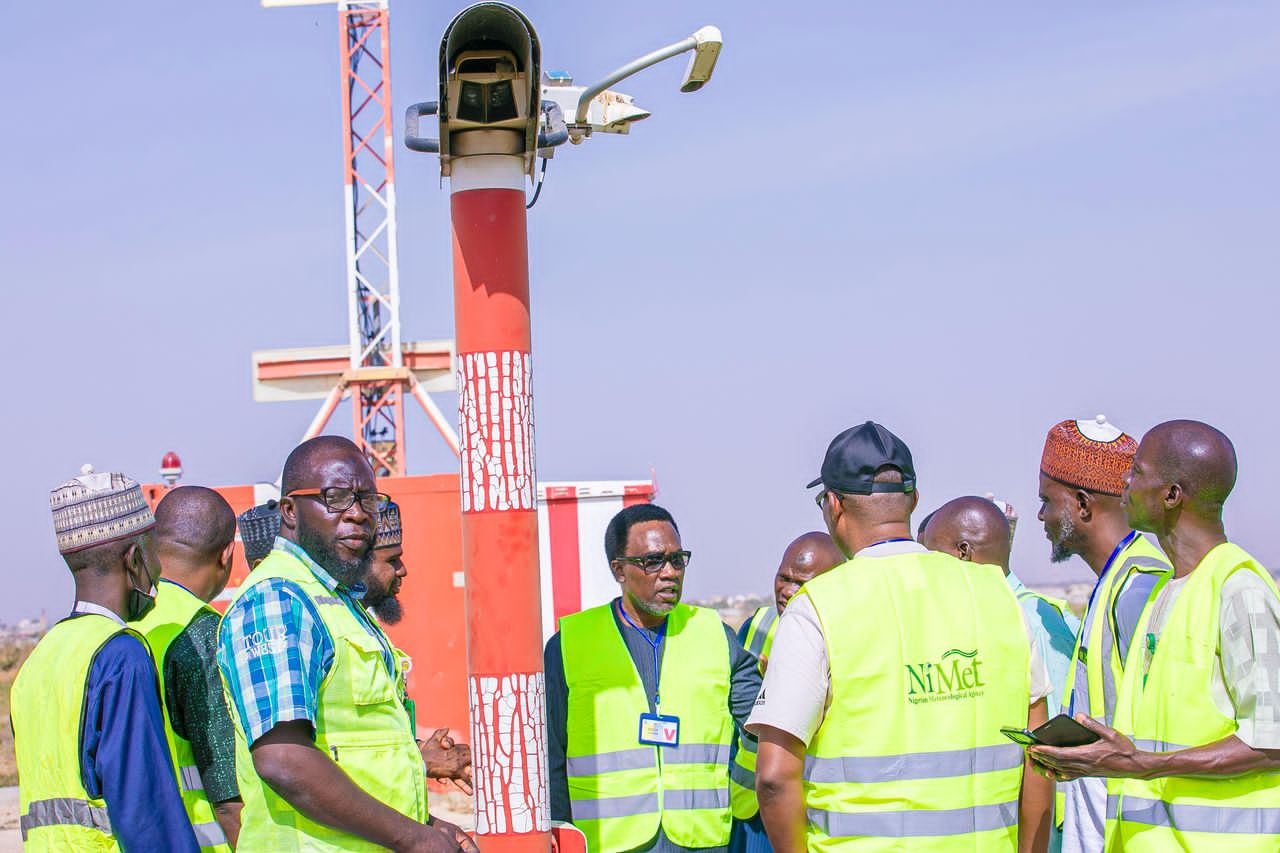 NiMet DG Tours Northwest Zonal Office, Vows to Improve Equipment, Staff Welfare