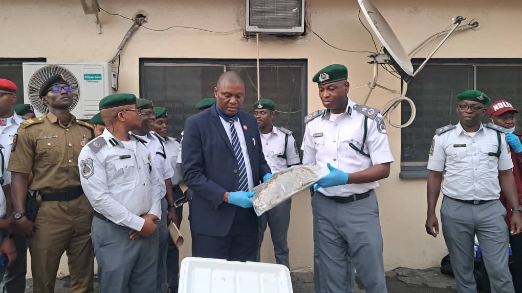 Tincan Island Customs Hands Over Illicit Drugs Worth Over N8 Billion to NDLEA