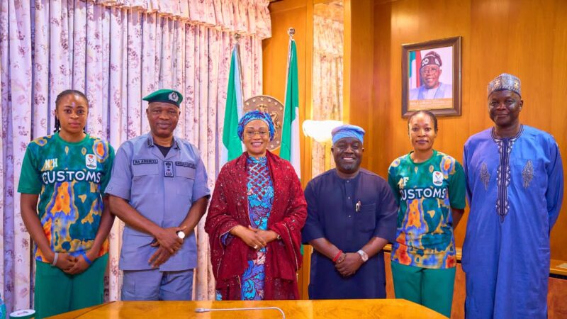 Customs Names First Lady Remi Tinubu as Grand Patron of African Volleyball Tournament