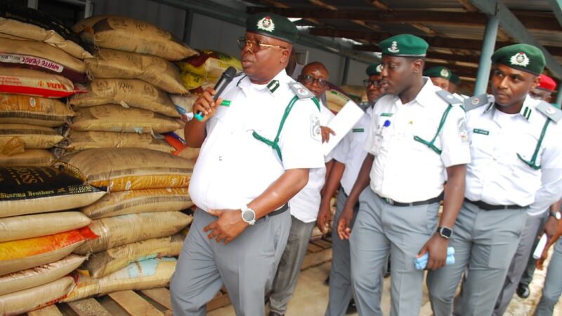 Oyo/Osun Customs Command Seizes Contraband Worth Over N468 Million in 17 Days