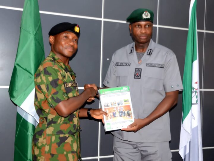 Comptroller Frank Onyeka, Prioritises National Security, Strengthens Ties with Sister Agencies