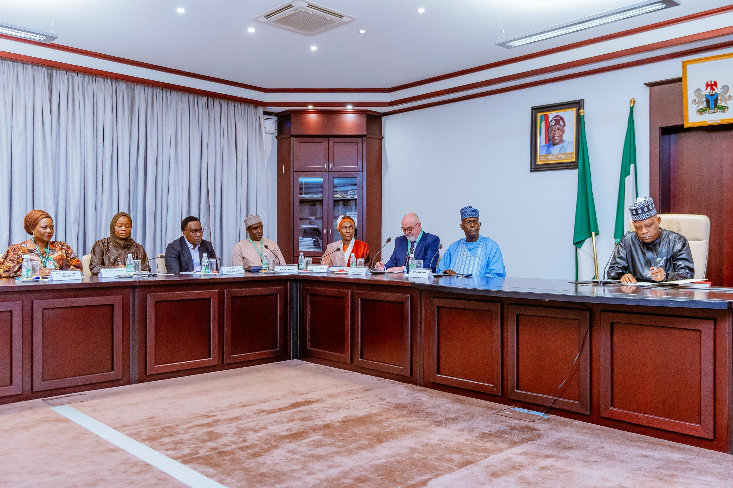 NiMet DG Backs Proactive Flood Preparedness at Anticipatory Action Task Force Meeting Hosted by VP Shettima