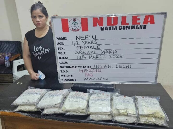 NDLEA Intercepts Indian Lady with 72 Parcels of Heroin in Chocolate Wrappers at Kano Airport