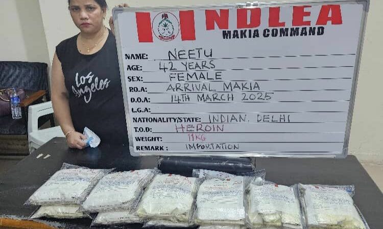 NDLEA Intercepts Indian Lady with 72 Parcels of Heroin in Chocolate Wrappers at Kano Airport