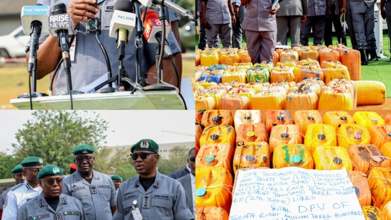 Fuel Smugglers Face Stiffer Crackdown as Customs Intercepts 28,300 Litres of PMS