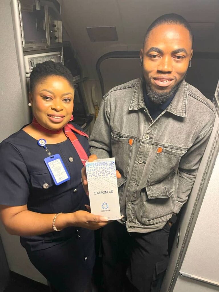 Air Peace, Tecno Nigeria Unveil ‘Free to Snap, Free to Soar’ Campaign to Reward Loyal Flyers, Elevate Travel Experience 3 IMG 20250504 WA0104