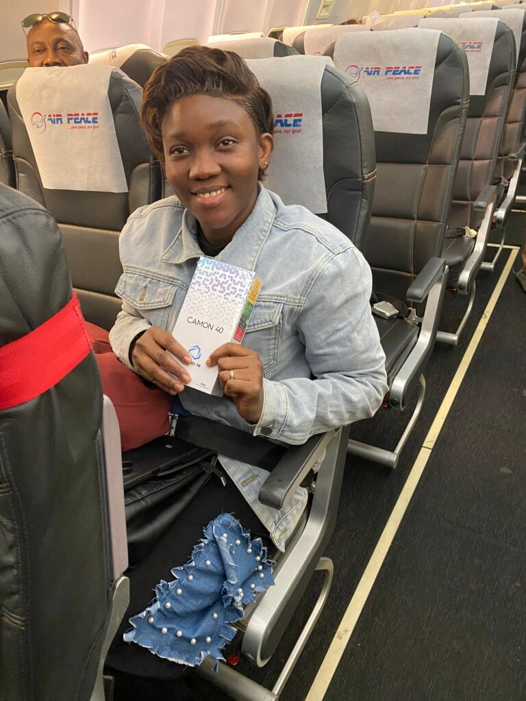 Air Peace, Tecno Nigeria Unveil ‘Free to Snap, Free to Soar’ Campaign to Reward Loyal Flyers, Elevate Travel Experience 2 IMG 20250504 WA0106