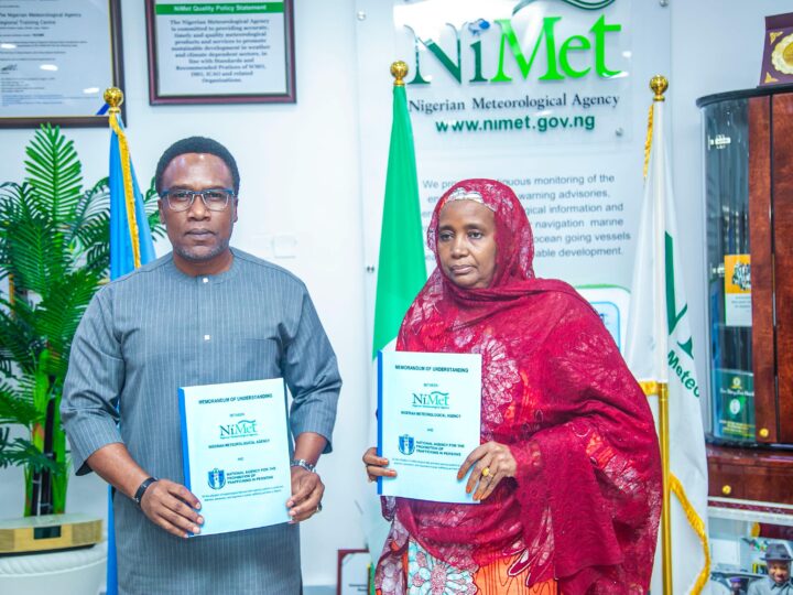 NiMet, NAPTIP Forge Partnership to Combat Human Trafficking Through Climate Awareness
