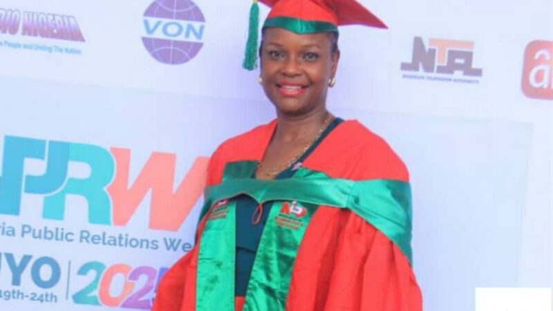 FAAN’s Obiageli Orah Inducted into Nigerian Institute of Public Relations