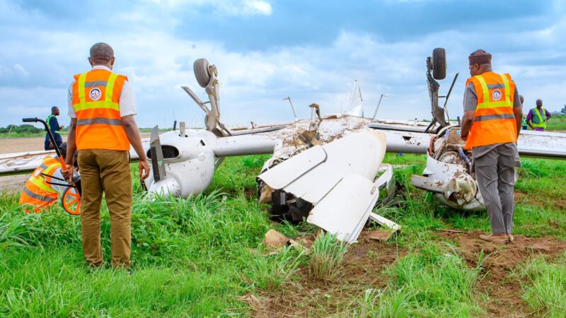 NSIB Launches Onsite Investigation into Ilorin Crash-Landing, Recovers Aircraft Data Card