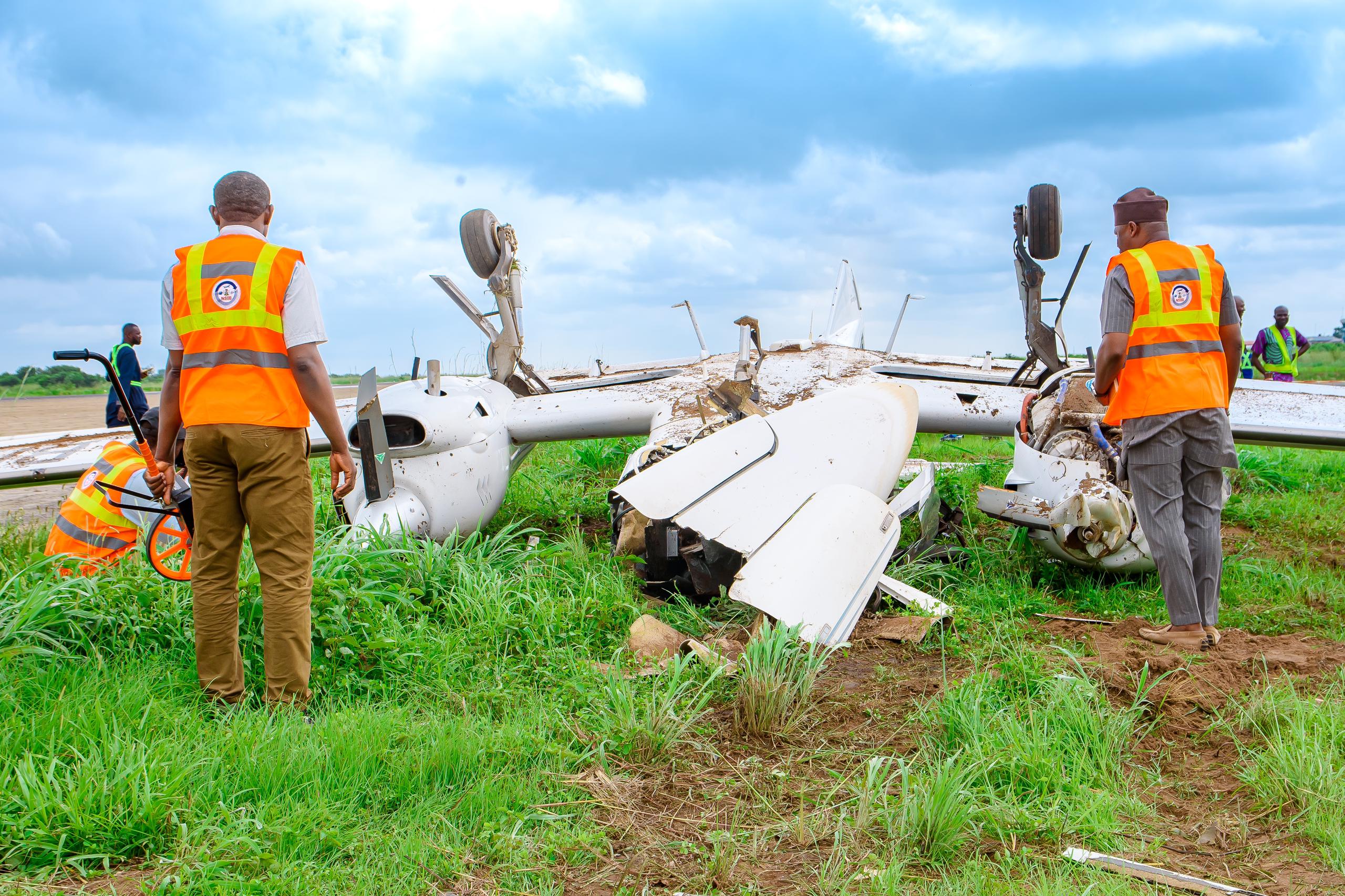 NSIB Launches Onsite Investigation into Ilorin Crash-Landing, Recovers Aircraft Data Card 1 NSIB Launches Onsite Investigation into Ilorin Crash-Landing, Recovers Aircraft Data Card