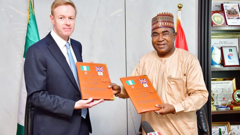 NDLEA and UK Home Office Sign Landmark MoU to Bolster Anti-Drug Trafficking Efforts
