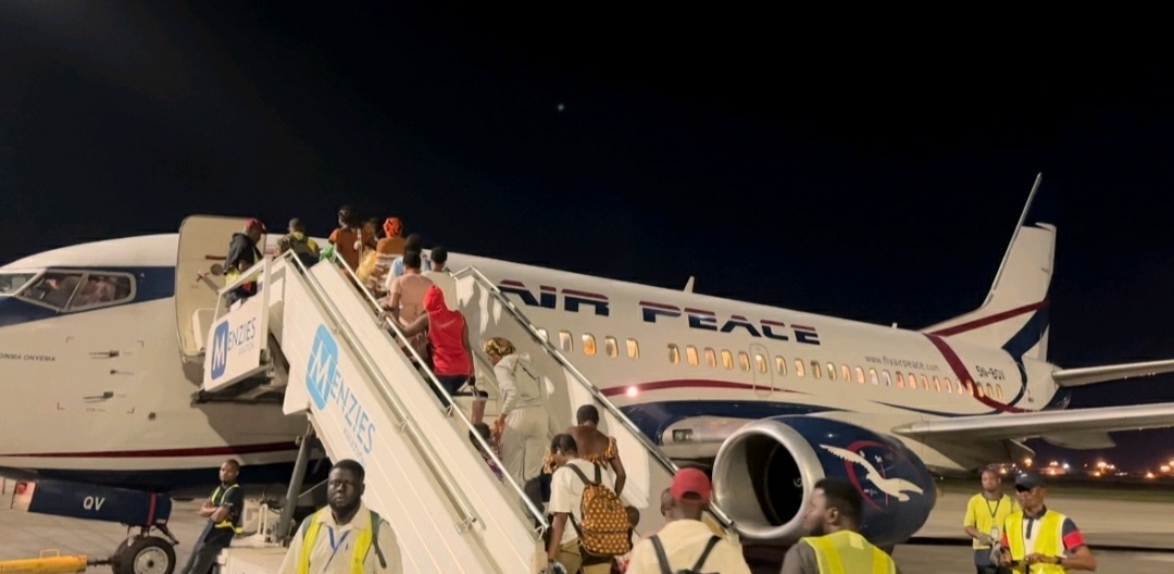 Air Peace Repatriates 78 Trafficked Nigerian Women from Côte d’Ivoire in Free Rescue Flight 1 Air Peace Repatriates 78 Trafficked Nigerian Women from Côte d’Ivoire in Free Rescue Flight