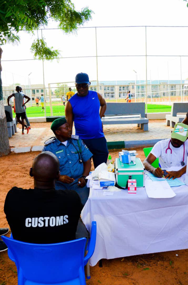 Kebbi Customs Revives Medical Check-ups, Weekly Exercises to Boost Officers’ Health, Morale in Anti-Smuggling War 1 Kebbi Customs Revives Medical Check-ups, Weekly Exercises to Boost Officers’ Health, Morale in Anti-Smuggling War