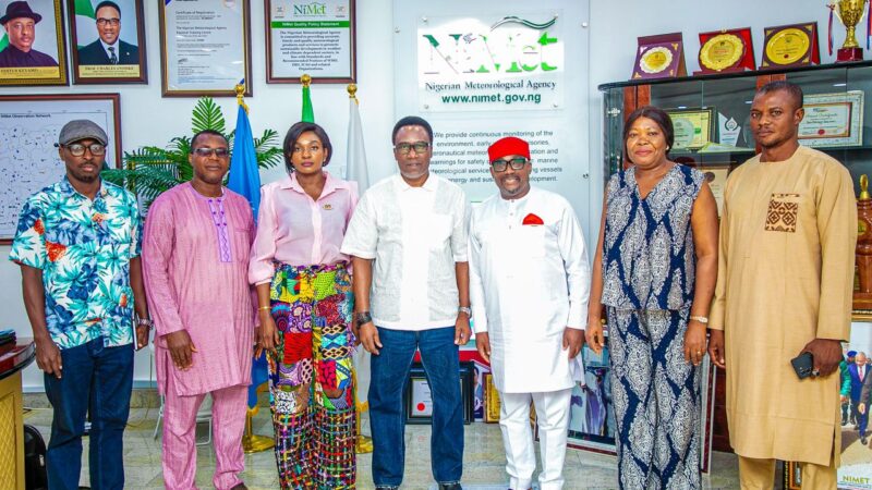 NiMet, AIRBDA Forge Strategic Partnership to Address Climate Change Impacts on River Basins