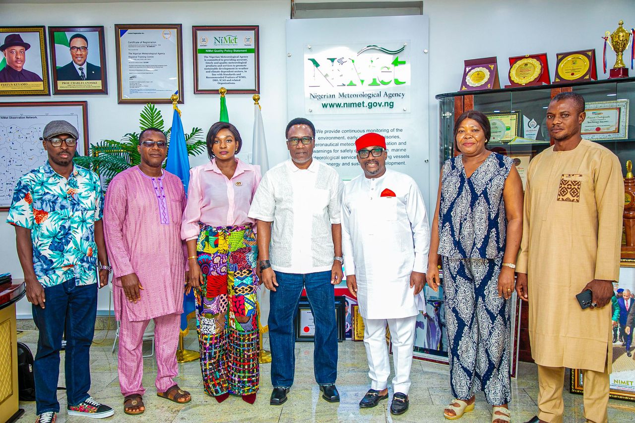 NiMet, AIRBDA Forge Strategic Partnership to Address Climate Change Impacts on River Basins 1 NiMet, AIRBDA Forge Strategic Partnership to Address Climate Change Impacts on River Basins