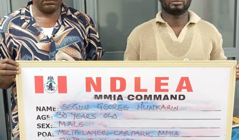 NDLEA Nabs Ex-International Footballer, 4 Others Over 22.6kg Drug Seizures at Lagos, Enugu Airports