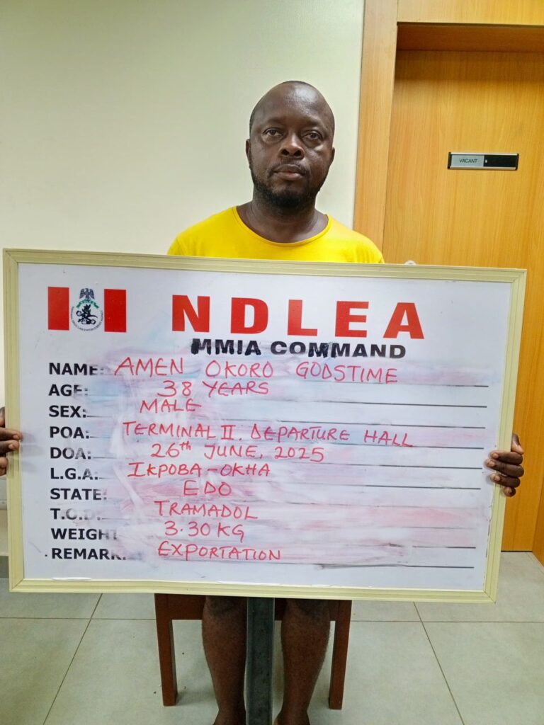 NDLEA Nabs Ex-International Footballer, 4 Others Over 22.6kg Drug Seizures at Lagos, Enugu Airports 5 IMG 20250629 WA0047