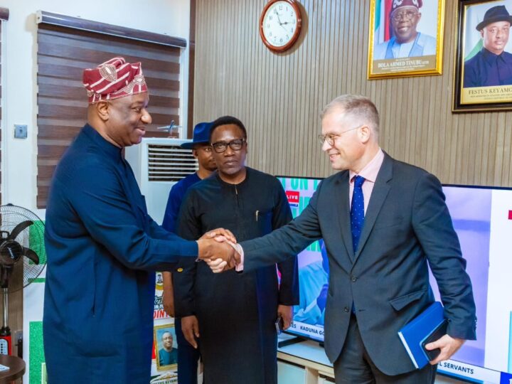 Keyamo Hosts Deutsche Bank Executives, Seeks Strategic Investment in Nigerian Aviation Sector