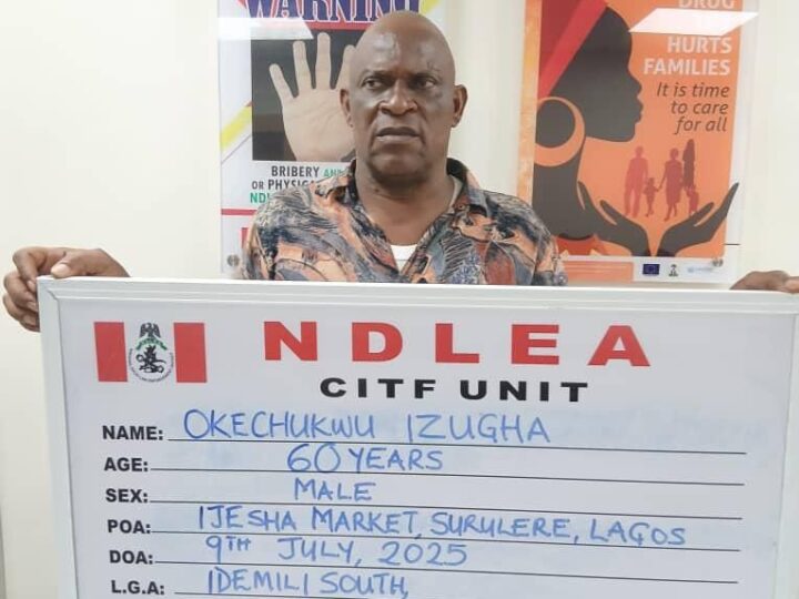NDLEA Arrests Wanted Drug Kingpin, Uncovers Cocaine, Loud Hidden in Microwaves, Lipsticks