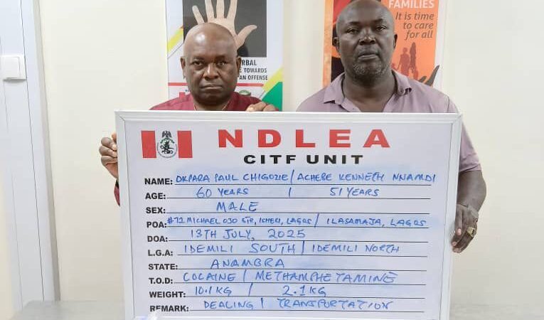 NDLEA Arrests Drug Kingpin After Seven Years on the Run, Seizes Over 100 Tonnes of Narcotics Nationwide